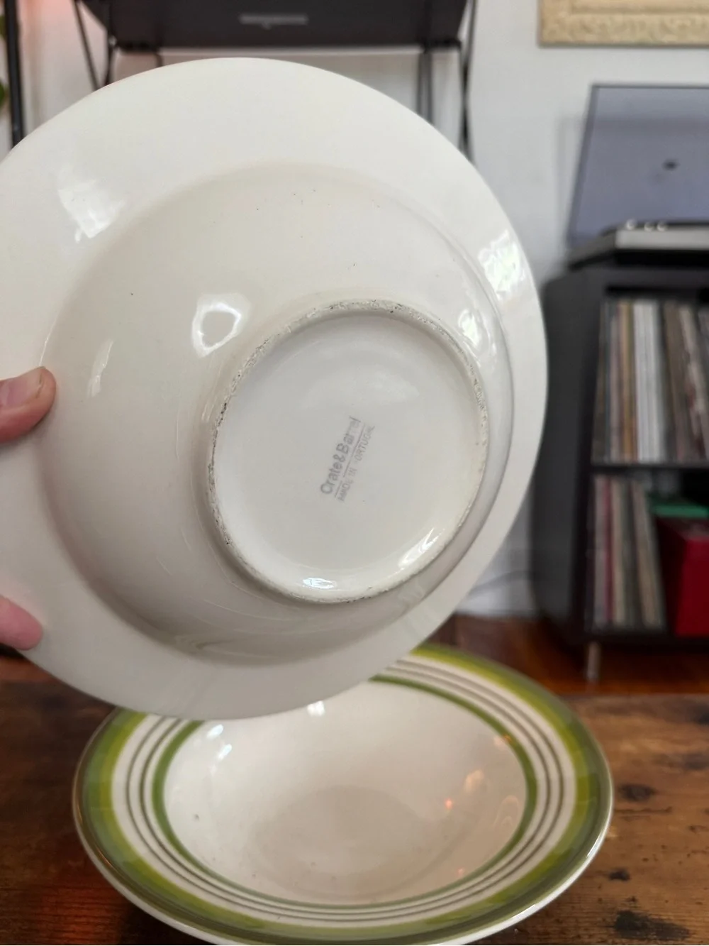 Crate&Barrel set ceramic